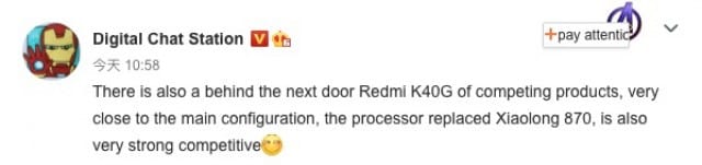 gsmarena 003 2 Redmi K40 officially teased with Snapdragon 870 SoC