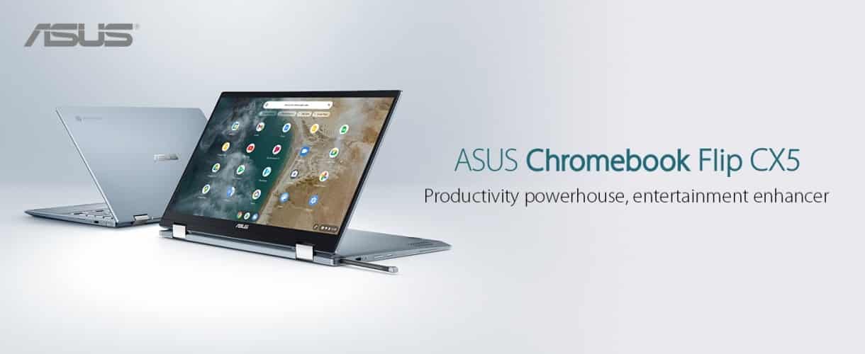 Asus launches its Chromebook Flip CX5400 powered by Tiger Lake processors