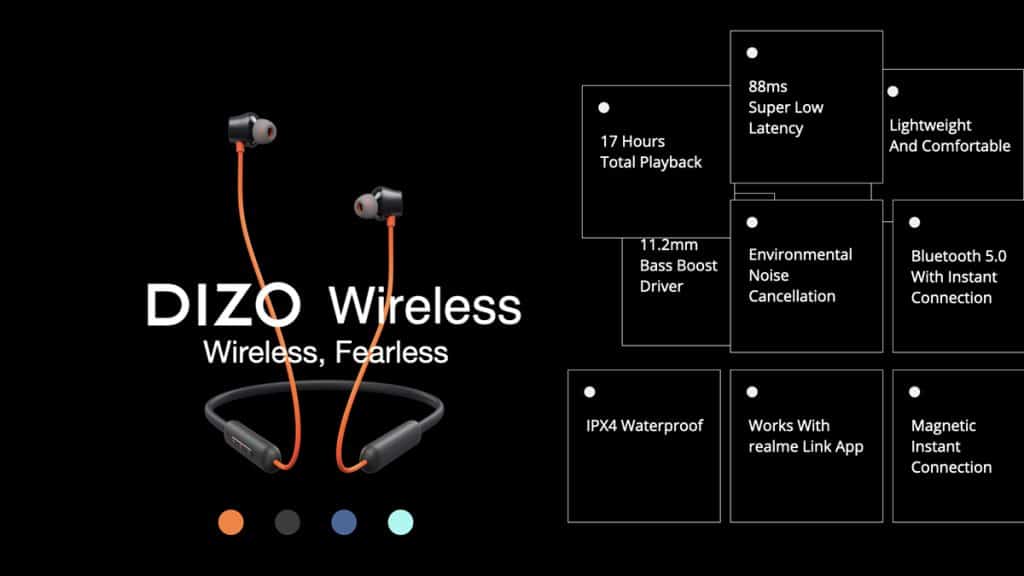 image 3 DIZO Wireless Neckband launched in India at Rs.1,299