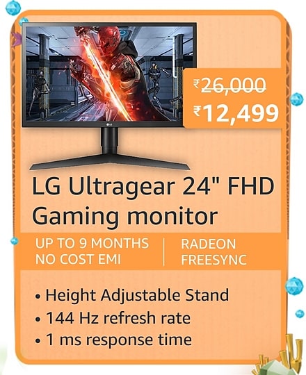 lg Here are all the best deals on Gaming Monitors on Amazon Prime Day sale
