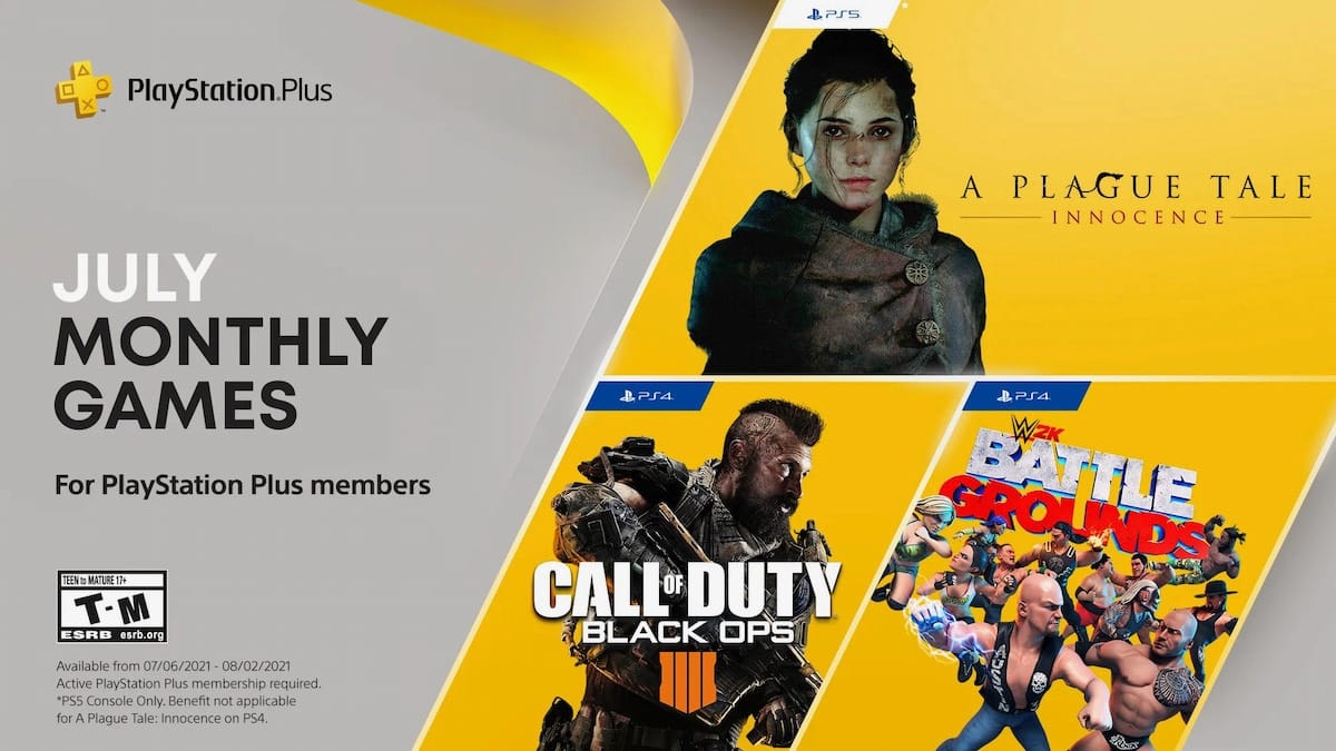 PlayStation Plus announced games for July 2021