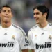 Real Madrid's Cristiano Ronaldo and Kaka joke before kick off