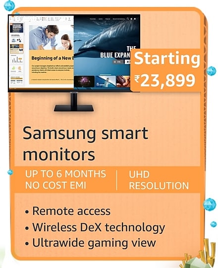 samsung 3 Here are all the best deals on Monitors during the Amazon Great Indian Festival sale