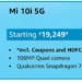 Mi 10i 5G is now available at only ₹19,249 on the Amazon Prime Day