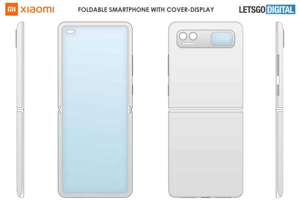 xiaomi flip foldable smartphone 1024x683 1 Xiaomi has filed patents that seem like a cheaper alternative to the Samsung Z Flip