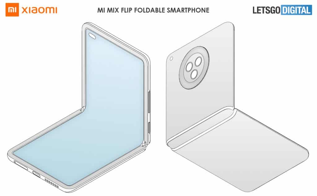 xiaomi opvouwbare telefoon 1024x633 1 Xiaomi has filed patents that seem like a cheaper alternative to the Samsung Z Flip