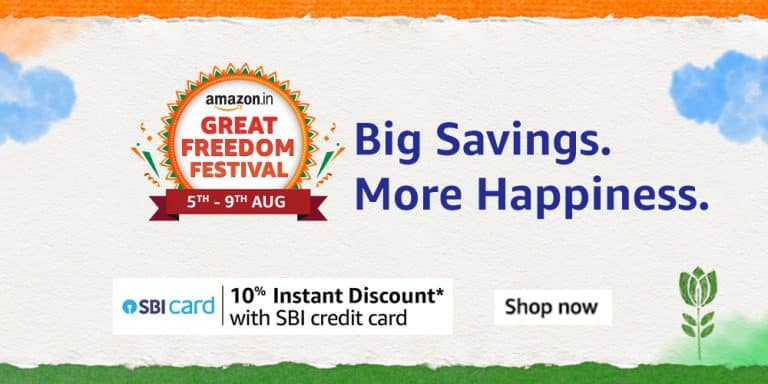 LAST DAY to get the best of appliances during ‘GREAT FREEDOM FESTIVAL’ on Amazon.in!