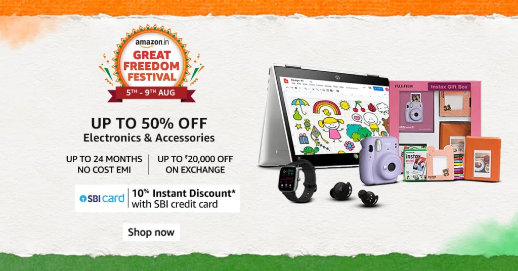 Top deals revealed on Amazon's Great Freedom Festival