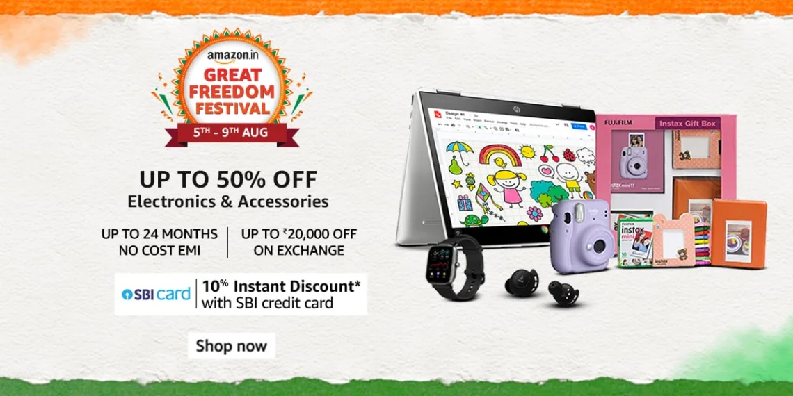 Top deals revealed on Amazon's Great Freedom Festival