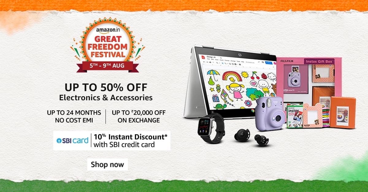 Top deals revealed on Amazon's Great Freedom Festival