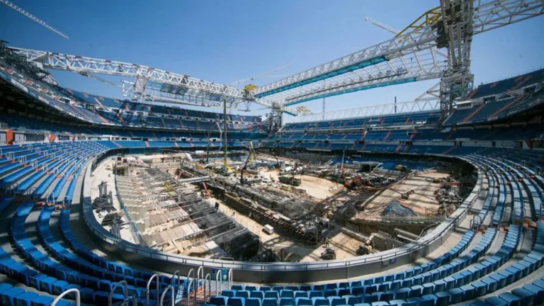 Football will return to the Bernabeu in just a month