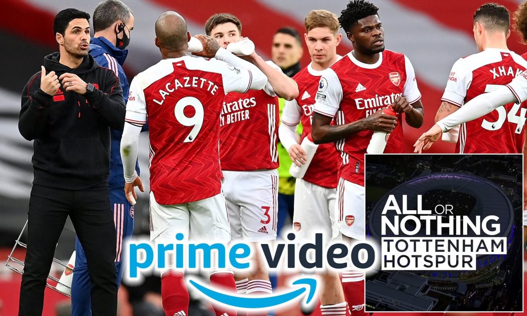 45233635 0 image a 8 1625826053602 Arsenal will withdraw a portion of the Amazon documentary 