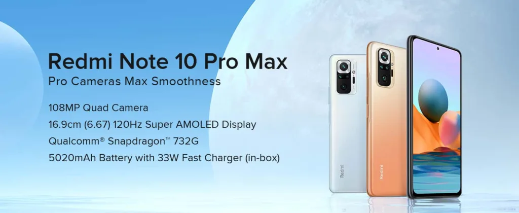 Deal: Here's how to get the Redmi Note 10 Pro Max for ₹ 17,499 with 9 months No Cost EMI
