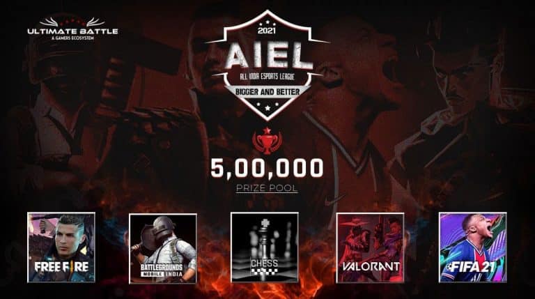 Ultimate Battle announces All India Esports League (AIEL) with a prize pool of ₹5 lakhs