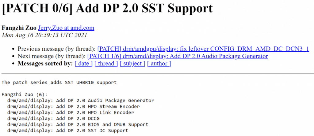 Upcoming AMD RDNA 3 GPUs could support DisplayPort 2.0