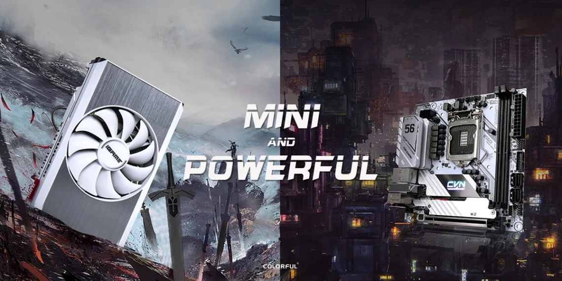 COLORFUL brings new compact RTX 3060 Mini GPUs and B560 Mini-ITX Motherboards
