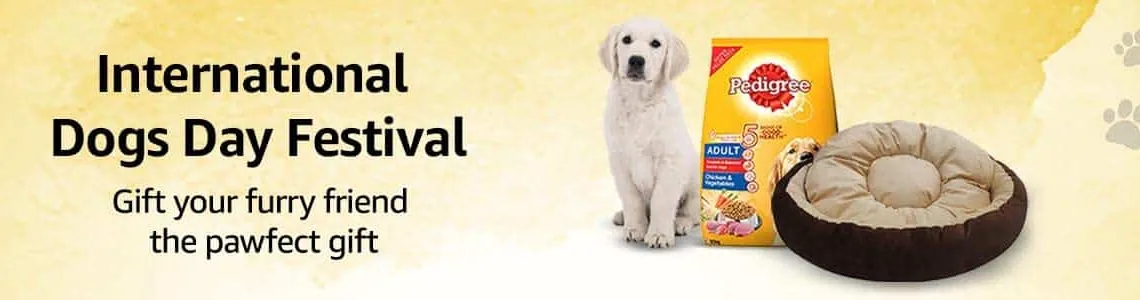 Amazon India announces the International Dog Day Store