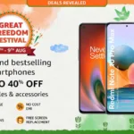 Best Mid-range Smartphone deals under ₹25,000 on Amazon Great Freedom Festival