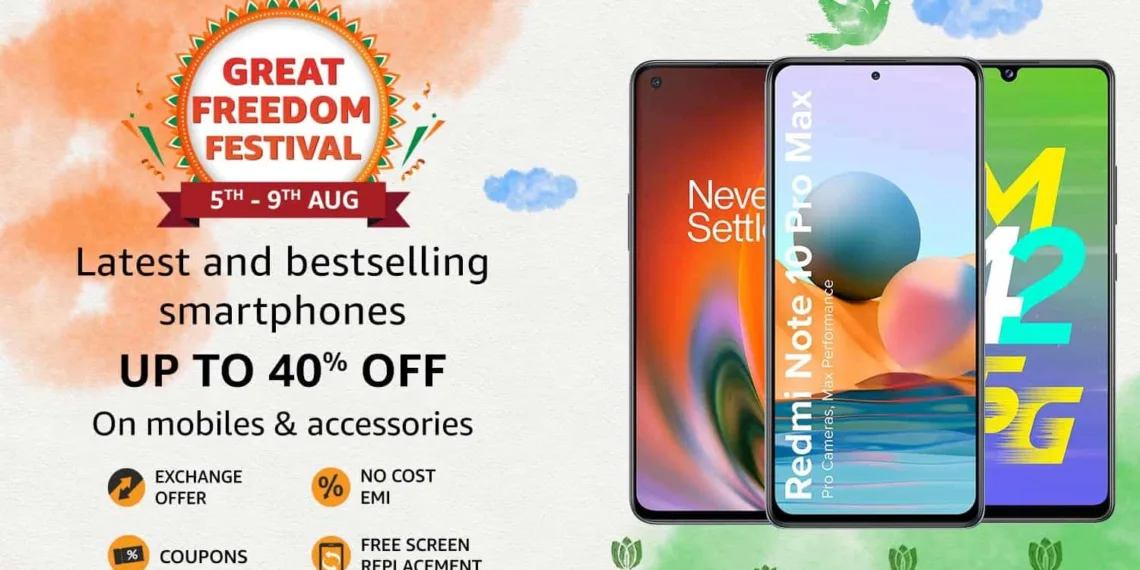 Best budget Smartphone deals under ₹10k on Amazon Great Freedom Sale