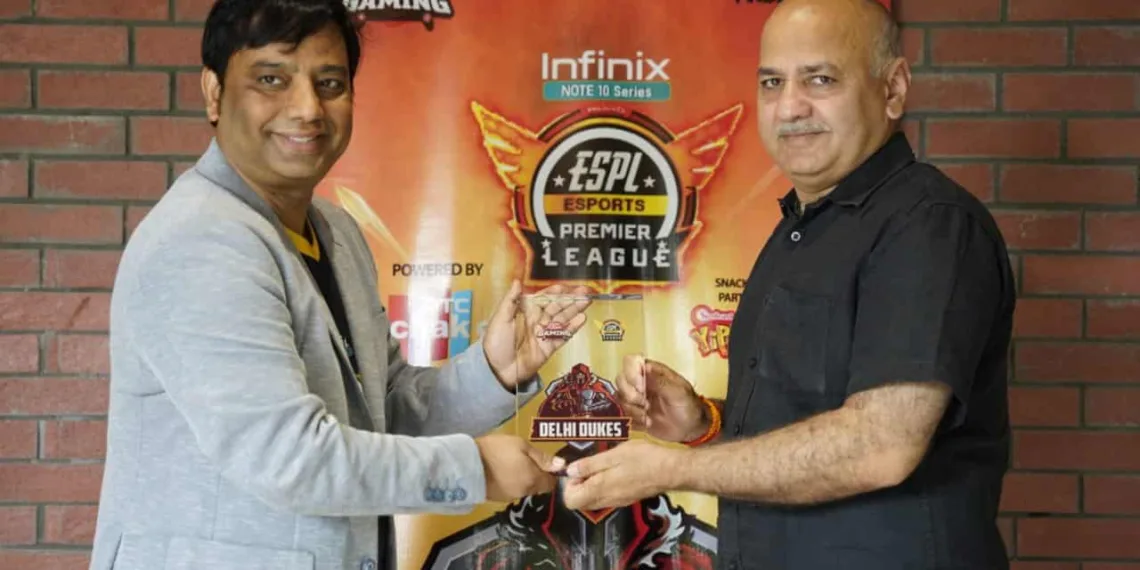 ESPL 2021: Deputy Chief Minister Sisodia launches Team Delhi Dukes