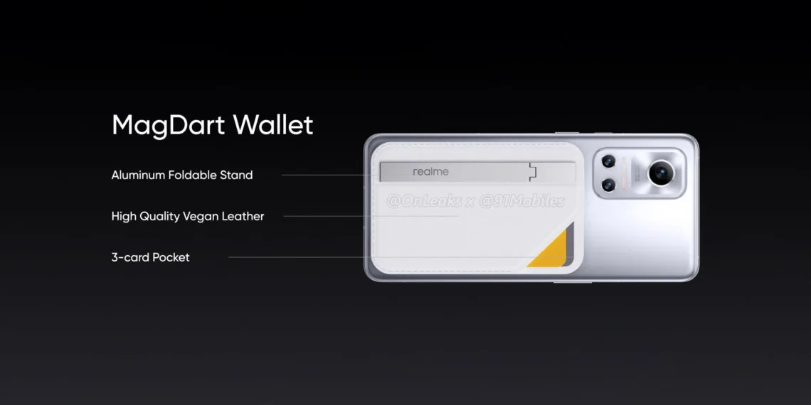Realme MagDart Wallet is its own version of Apple's MagSafe Wallet renders leaked