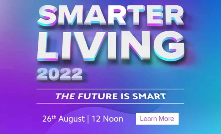Xiaomi India schedules Smarter Living 2022 event for August 26th, all the confirmed products listed here