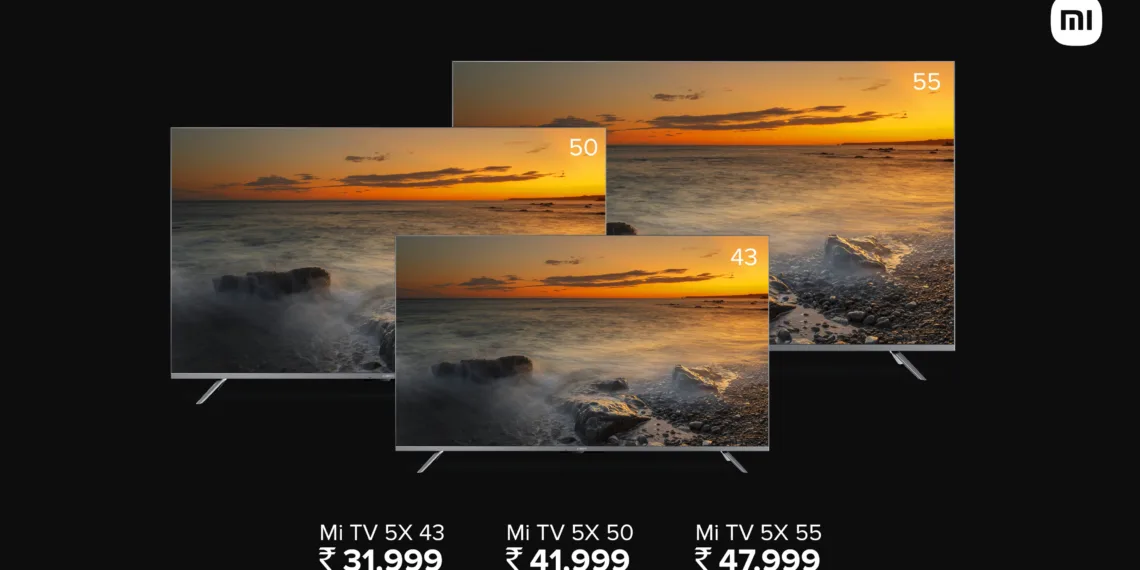 Xiaomi Mi TV 5X Series with 4K HDR Panel, 40W Stereo Speakers Launched in India