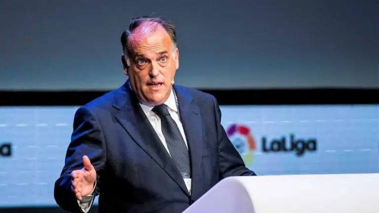 LaLiga President Javier Tebas sends strong tweet to Laporta Barcelona