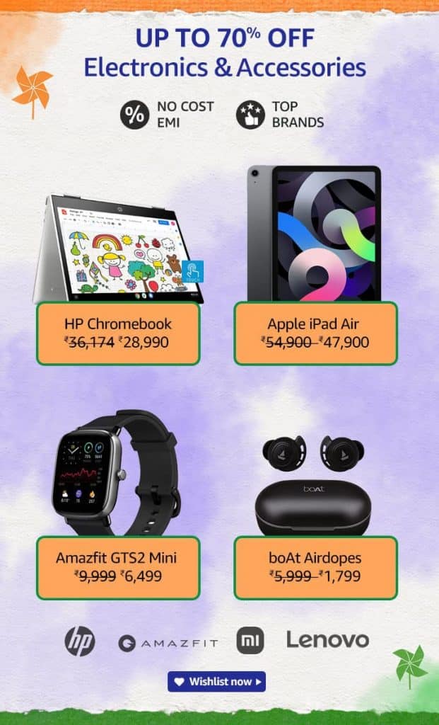 Amazon India brings “GREAT FREEDOM FESTIVAL” from 5th to 9th August 2021