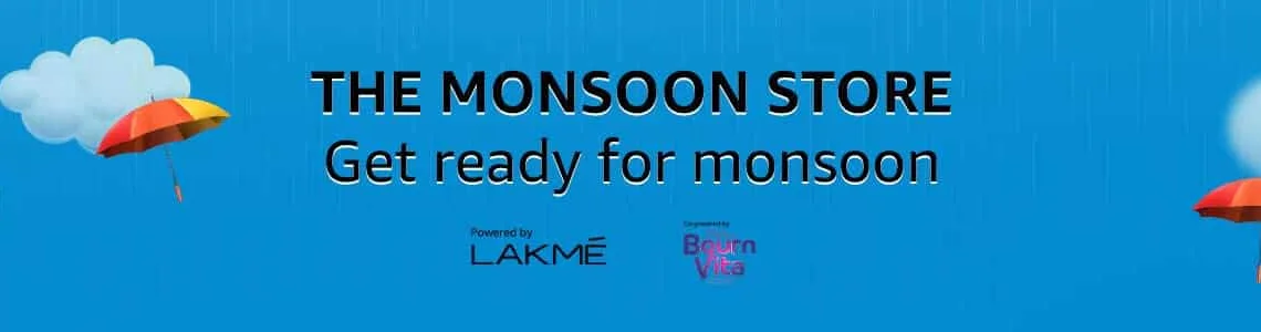 Monsoon Store is now live on Amazon India