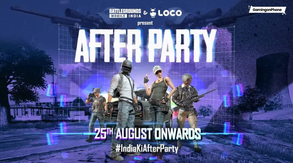 LOCO & BATTLEGROUNDS MOBILE INDIA come together to celebrate the 'After Party'_TechnoSports.co.in