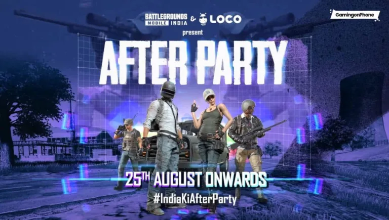 LOCO & BATTLEGROUNDS MOBILE INDIA come together to celebrate the 'After Party'_TechnoSports.co.in