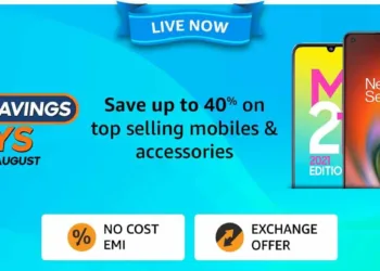 Amazon India announces Mobile Savings Days with up to 10% off on smartphones