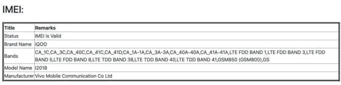 iQOO Z5 may launch soon, spotted on IMEI database