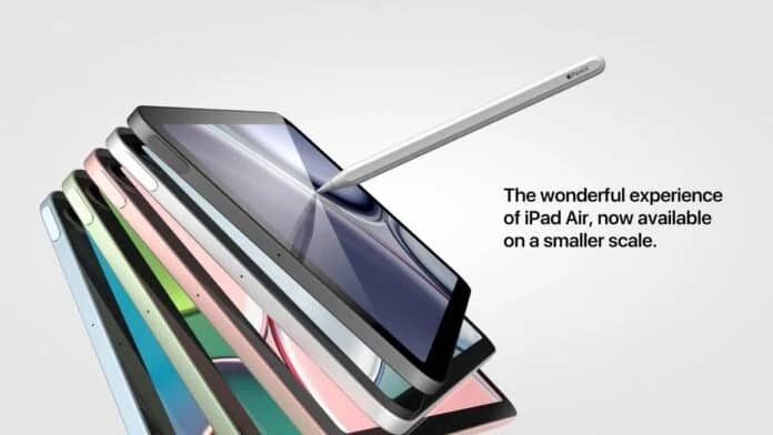 iPad mini 6 renders leaked, showed five colour options