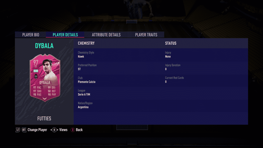 Screenshot 330 FIFA 21: How to do the 97-rated Paulo Dybala Futties SBC card and is it worth doing?