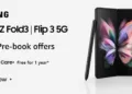 You can get up to ₹7,000 discount when you order Samsung Galaxy Z Fold3 or Flip3 5G