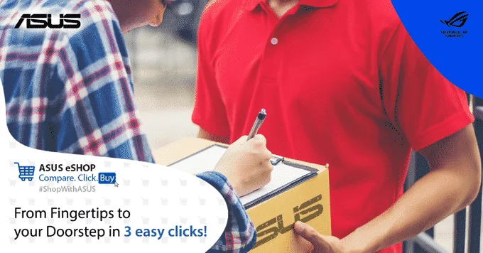 ASUS launches its official e-store with the #ShopwithASUS campaign