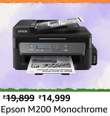 epson 1 Here are all the best deals on economical Printers during the Amazon Great Freedom Festival sale