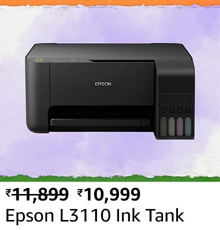 epson Here are all the best deals on economical Printers during the Amazon Great Freedom Festival sale