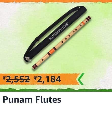 flute Top 10 best deals on Musical Instruments during the Amazon Great Freedom Festival sale