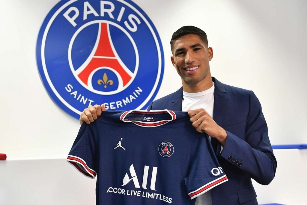 hakimi Possible Paris Saint-Germain XI for the 2021-22 season as PSG kicks off their Ligue 1 campaign against Troyes on 8th August