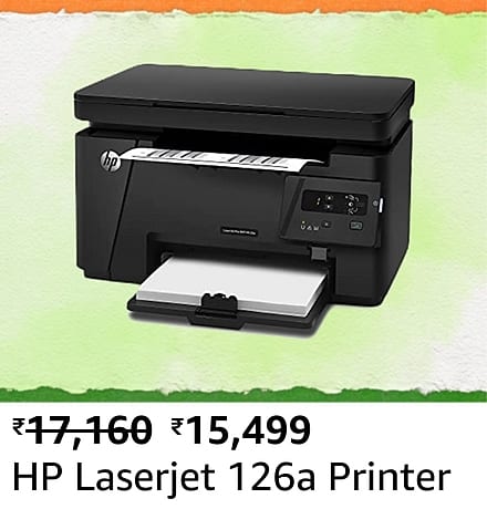 hp 4 Here are all the best deals on Black and White Fast Speed Printers during the Amazon Great Freedom Festival sale