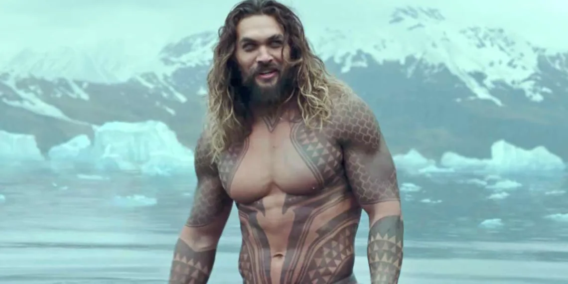 JUSTICE LEAGUE - Official Heroes Trailer -- Pictured: Aquaman (screen grab) CR: Warner Bros. Pictures