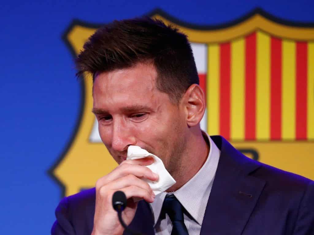 messi lionel crying AP FC Barcelona transfer news 2023: Gundogan official! Inigo to sign, Vitor Roque agreement