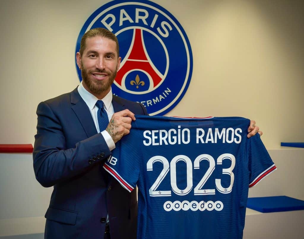 ramos Possible Paris Saint-Germain XI for the 2021-22 season as PSG kicks off their Ligue 1 campaign against Troyes on 8th August