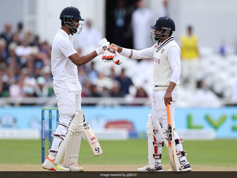 s99o2cpo kl rahul ravindra jadeja Ind vs Eng: Rain thwarts India's hopes of winning the First Test against England