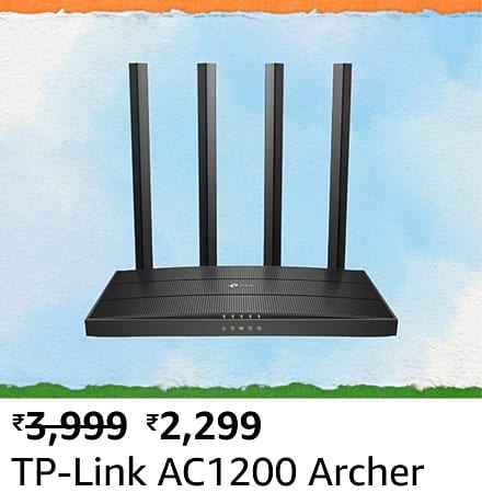 tp link ac1200 archer All the upcoming deals on bestselling WiFi Routers during the Amazon Great Freedom Festival sale