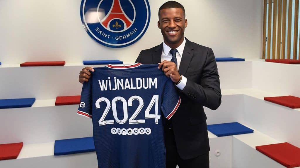 wijnaldum Possible Paris Saint-Germain XI for the 2021-22 season as PSG kicks off their Ligue 1 campaign against Troyes on 8th August