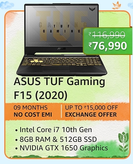 Best budget Gaming laptop deals on Amazon Great Freedom Sale